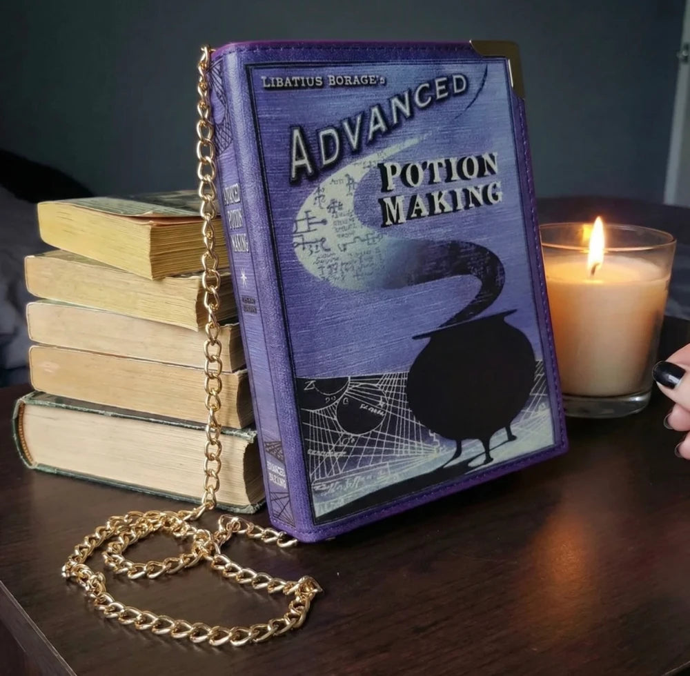 Literary Book Crossbody Bag