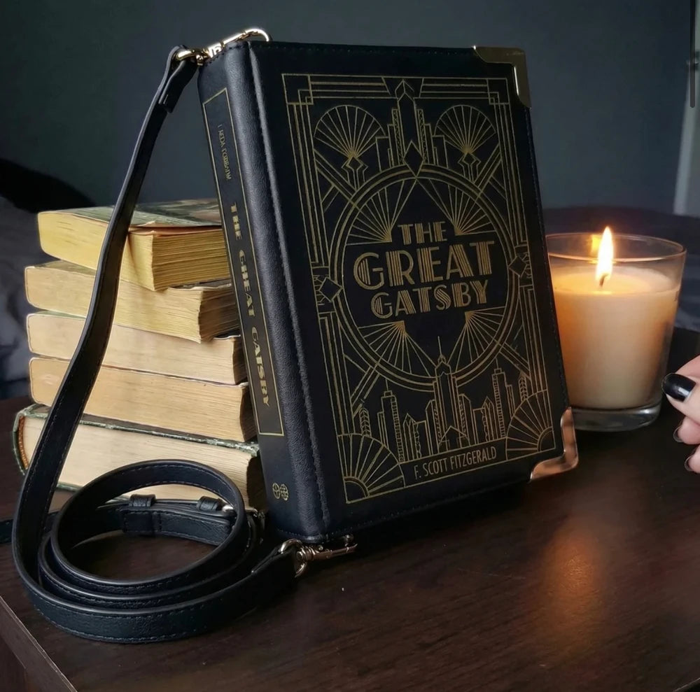 Literary Book Crossbody Bag
