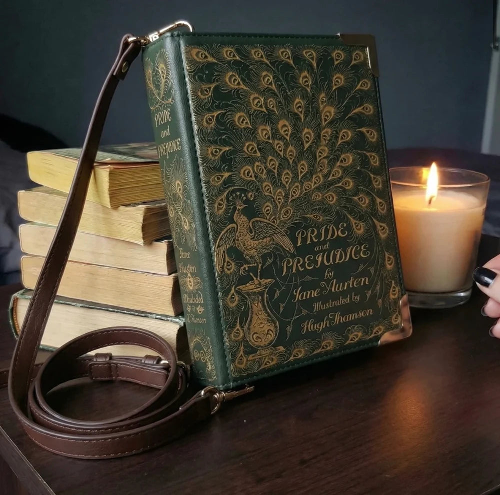 Literary Book Crossbody Bag